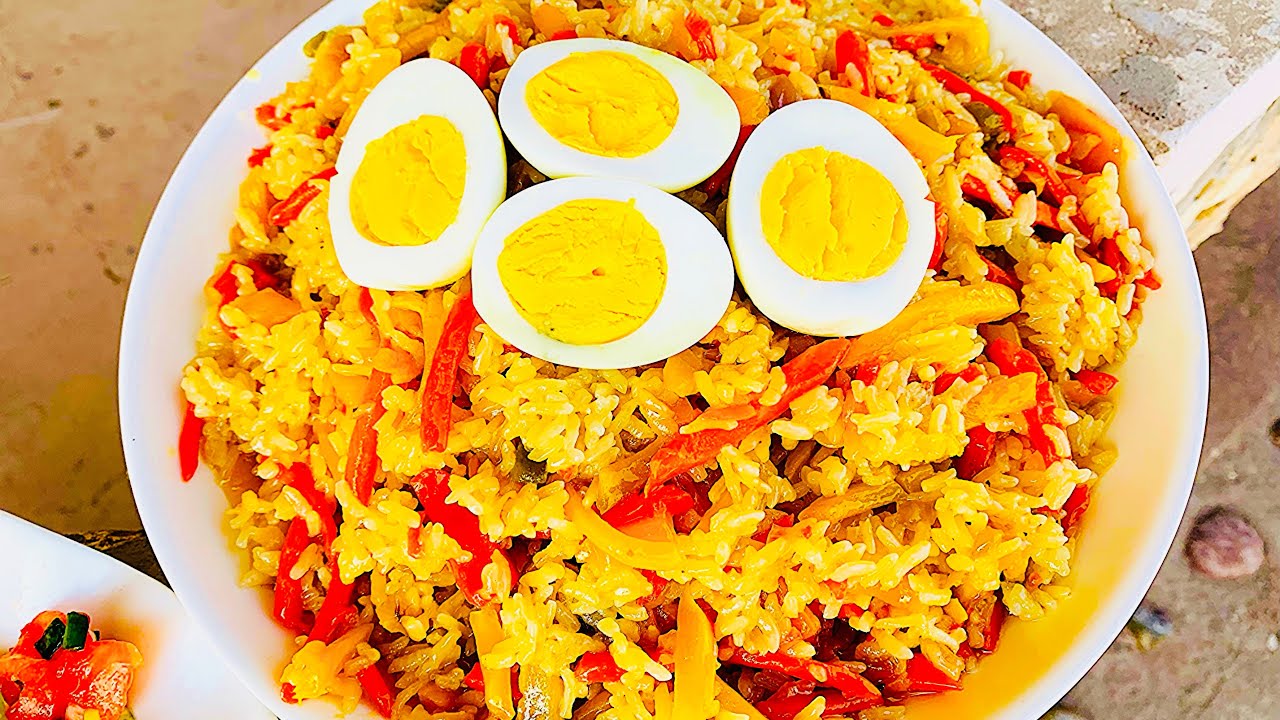 ↘️I Made Afghan Kabuli Pulao With NO MEAT... And It's INSANELY Delicious! 🔥 (Vegan Afghan Pilaf)