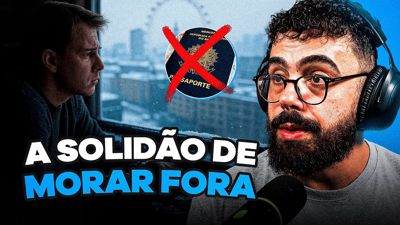 A SOLIDÃO de MORAR FORA DO BRASIL | CORTES do CASTRINHO