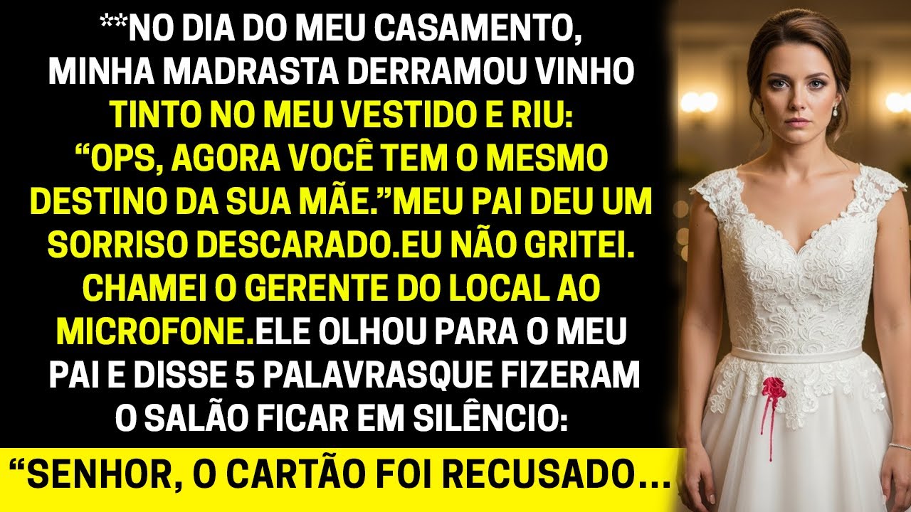 Minha madrasta destruiu meu vestido de noiva… ela não sabia do segredo de US$ 52 milhões