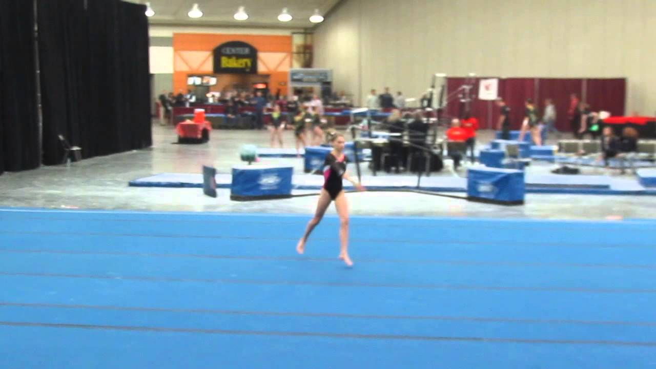 Abby Kaufman - Level 10 - Christmas on the Chesapeake - Floor, 1st place