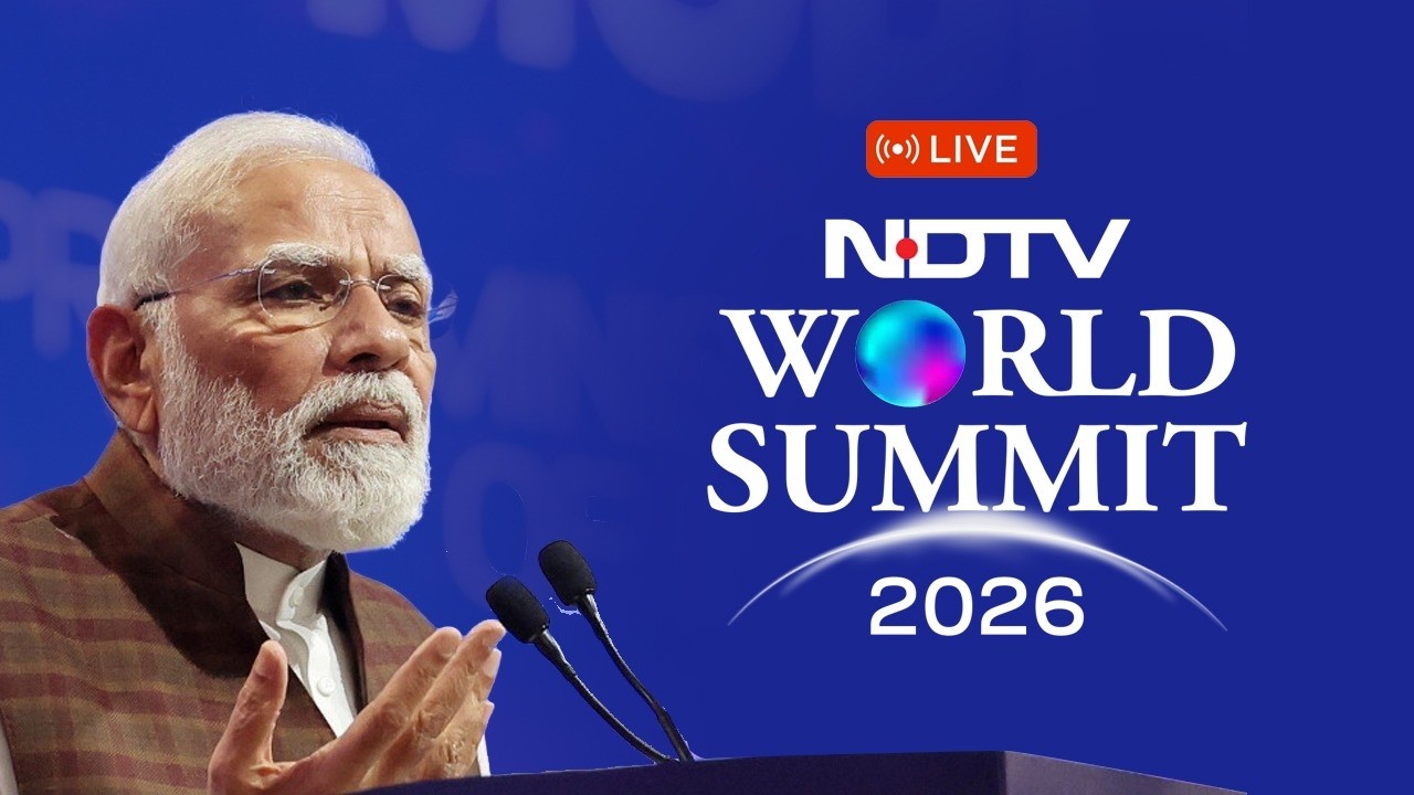 Watch LIVE: PM Shri Narendra Modi addresses NDTV World Summit 2026 in New Delhi.