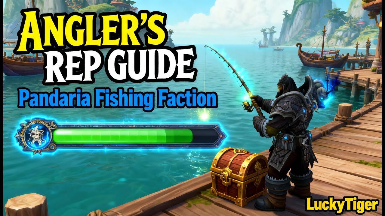 The Angler's Complete Rep Guide 2025 - Master Fishing in Pandaria