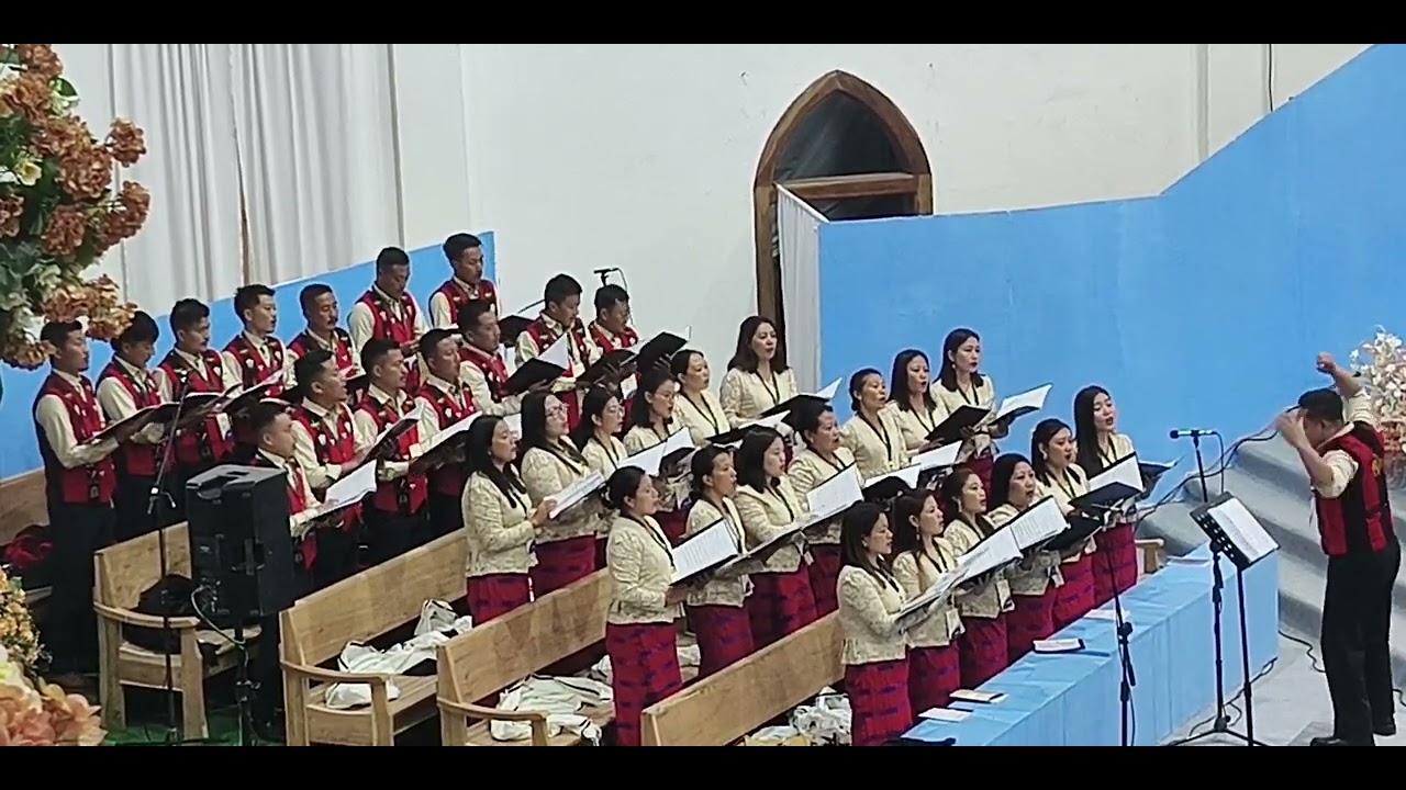 Presentation by Guest choir/Changtongya Baptist Arogo/OBC jubilee on 26/12/2025