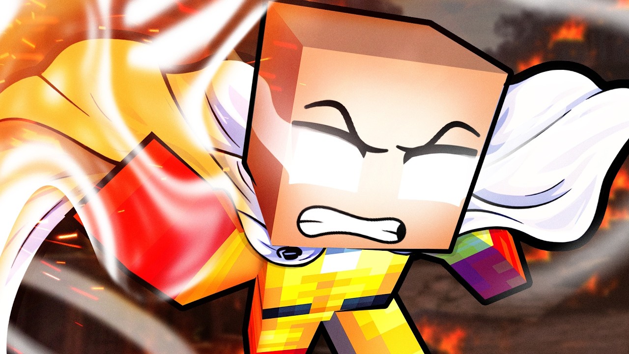 REBORN as ONE PUNCH MAN in Minecraft!