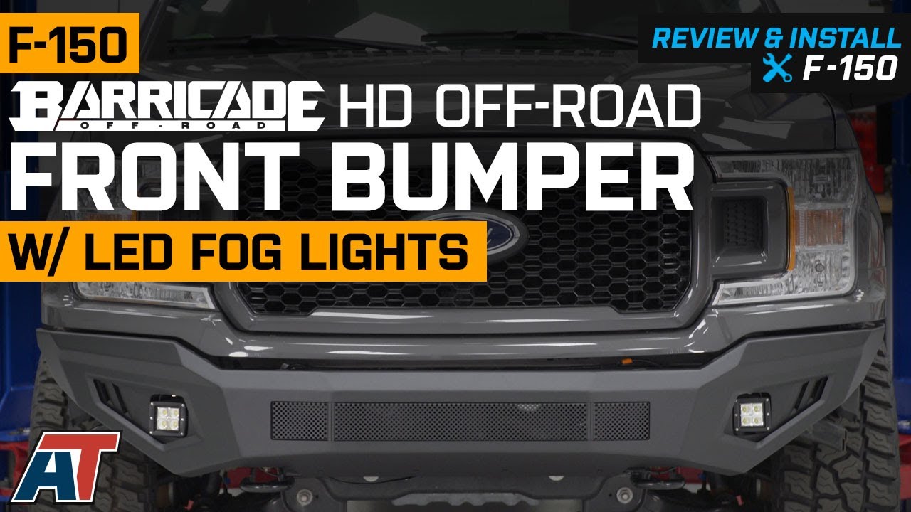 2018-2019 F150 Barricade HD Off-Road Front Bumper w/ LED Fog Lights Review & Install