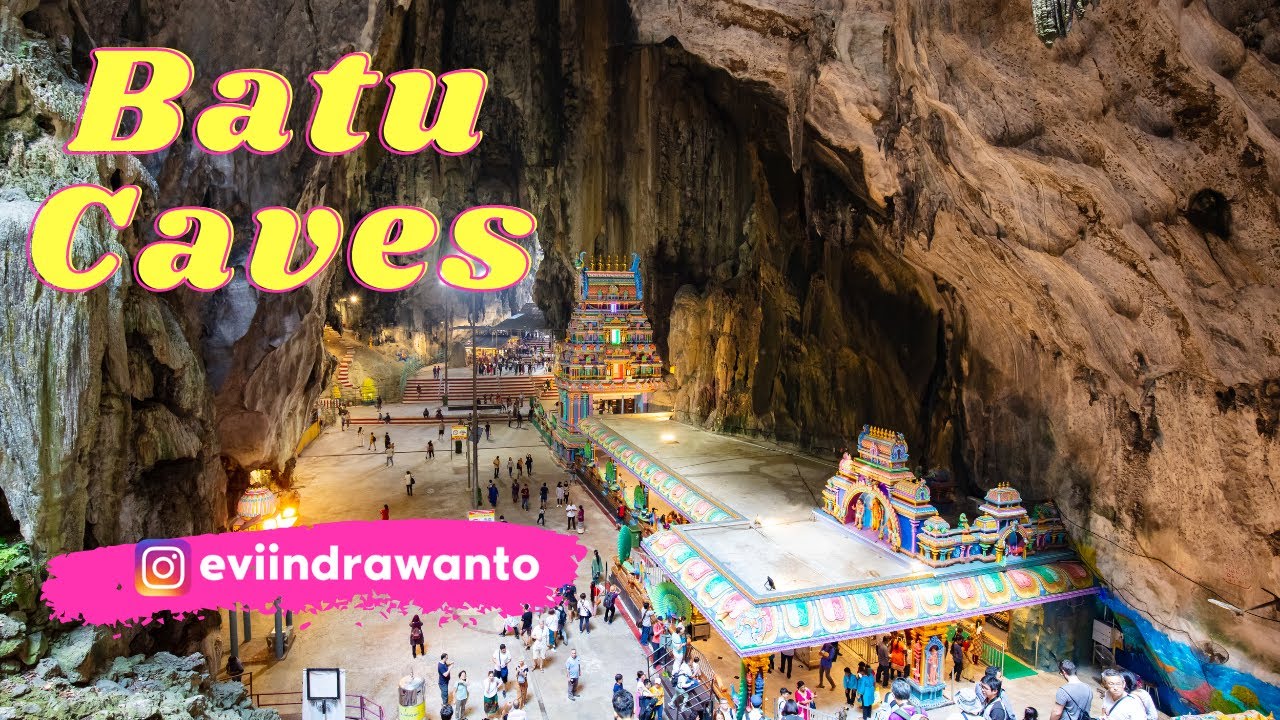 Batu Caves Temple Kuil Hindu Dalam Perut Gua Kuala Lumpur - Malaysia