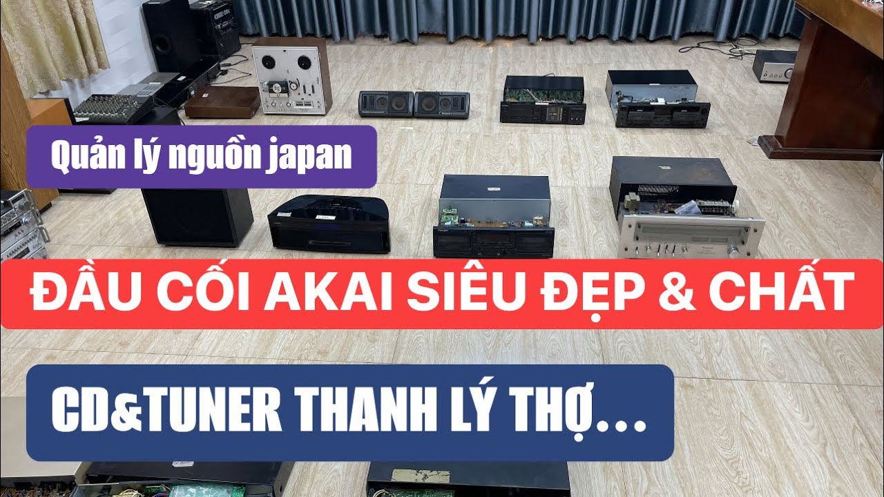 1/3 LH#0961169293 ĐẦU CỐI A KAI ĐẸP NHƯ MỚI - CHUYỂN CỔNG VIP -TAPE DECK CD SIÊU RẺ THANH LÝ THỢ ...