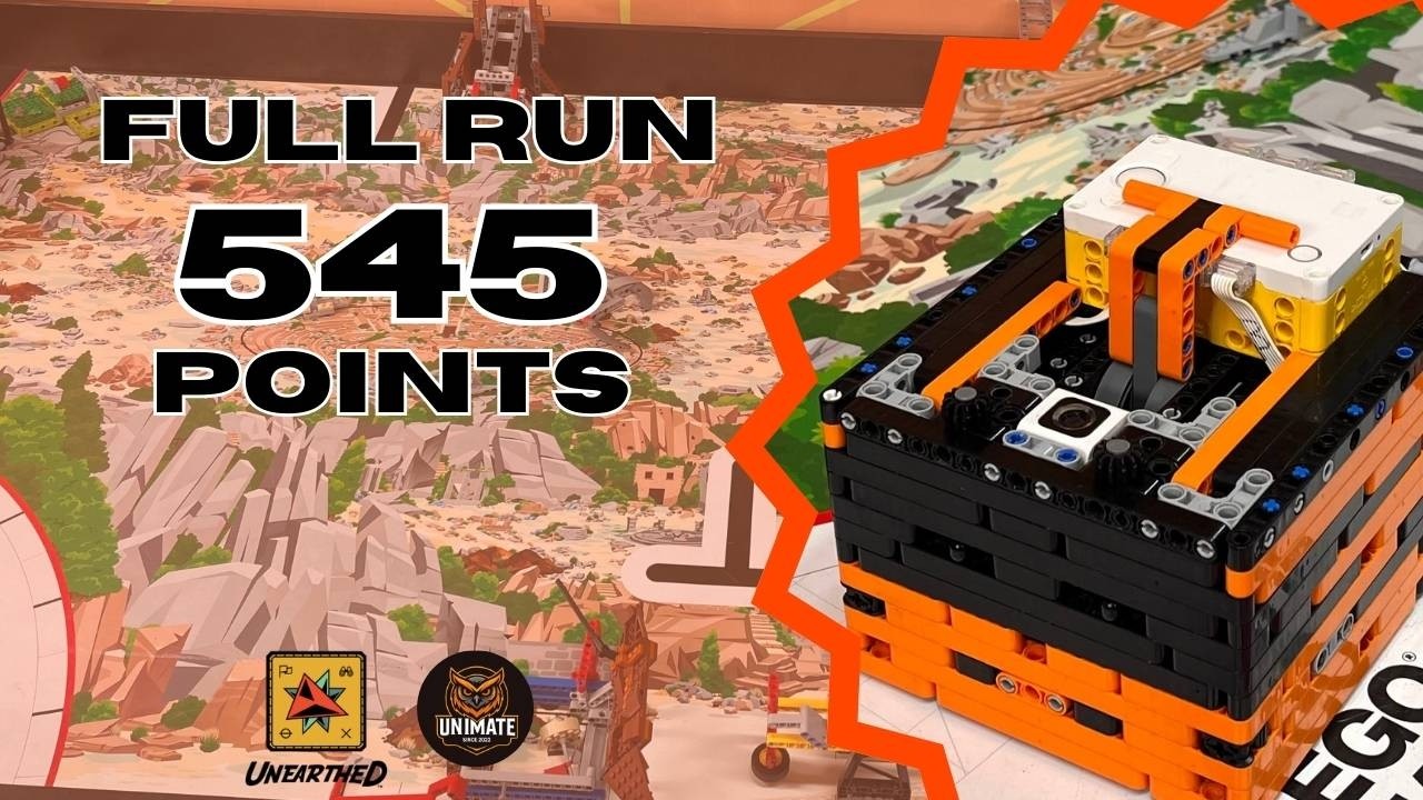 FLL Unearthed - Full Run 545 Points | UNIMATE