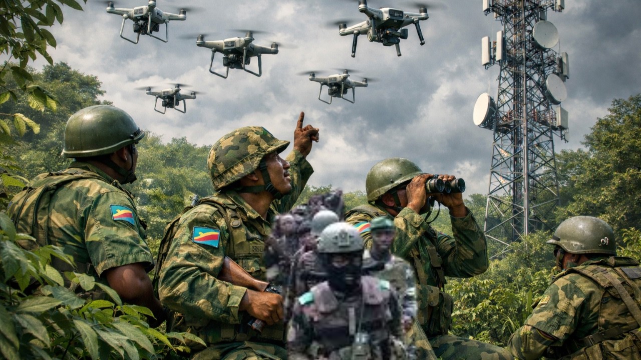 UPDATE:POINT ZERO DRONE ZA M23 ZIRARIKOZE NGUNGU FARDC IRI KUHASATIRA