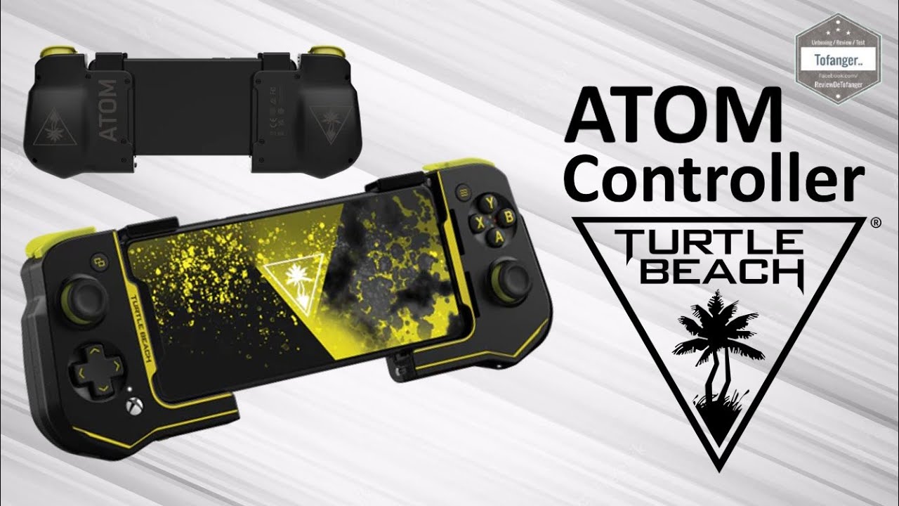 Turtle Beach Atom Controller - Bluetooth controller for Android smartphone - App ATOM - Unboxing