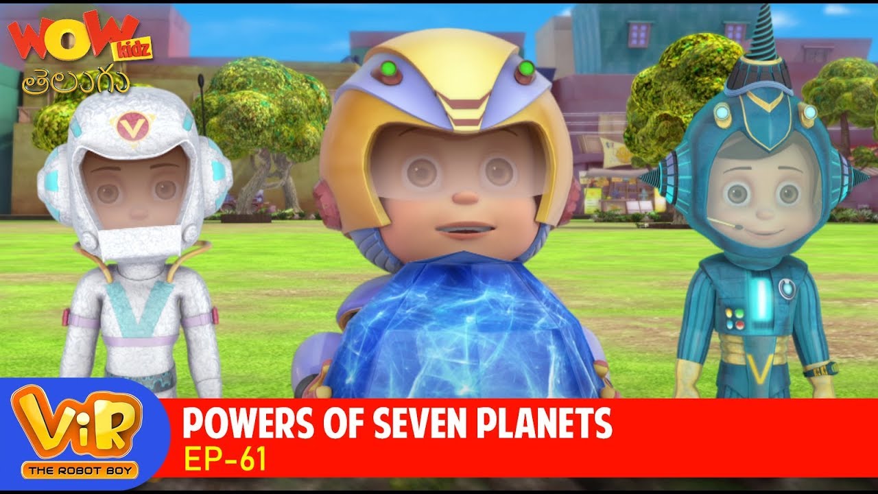 Vir: The Robot Boy Cartoon In Telugu | Telugu Stories | Kathalu | Power Of 7 Planets| WowKidz Telugu