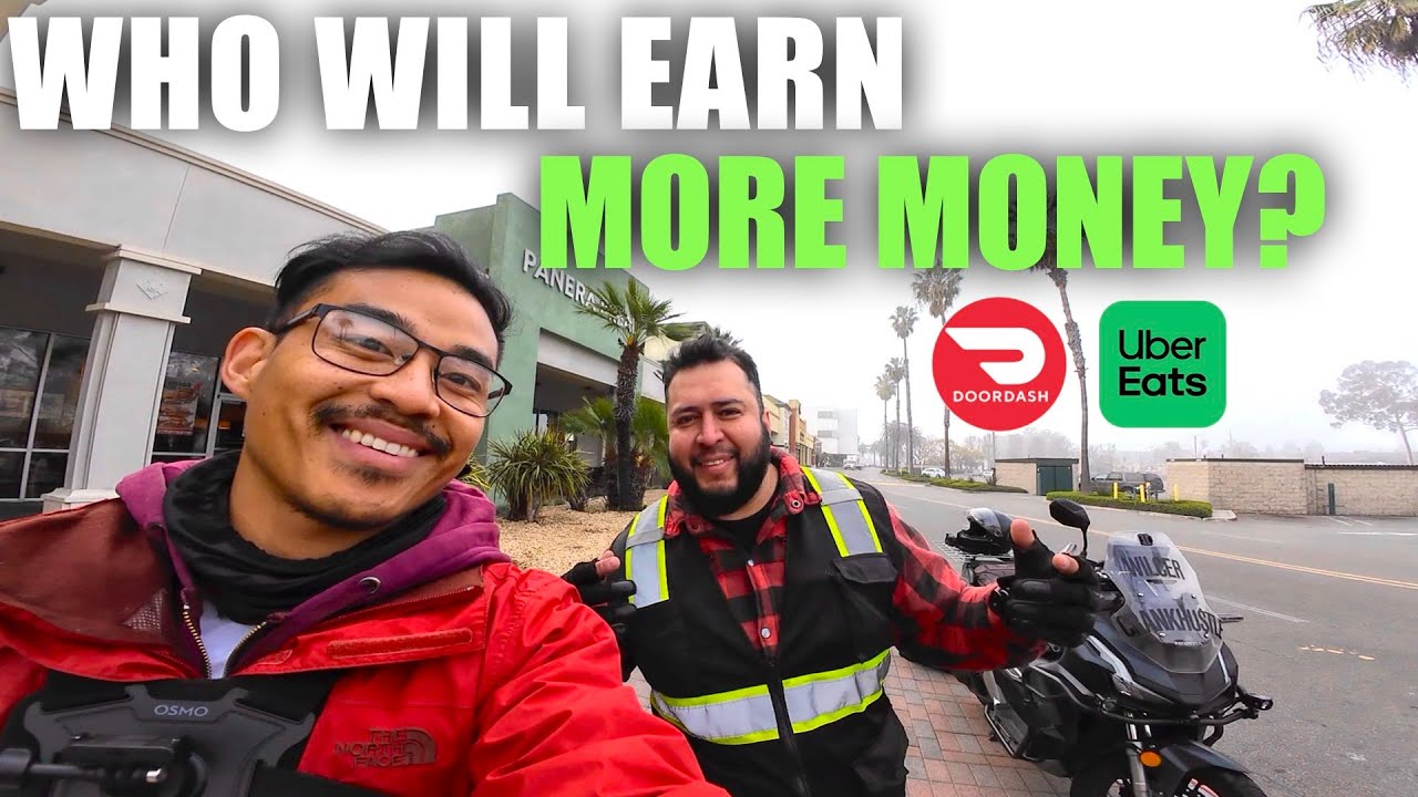 E-BIKE VS GAS SCOOTER Food Delivery Challenge | DoorDash, UberEats, Grubhub