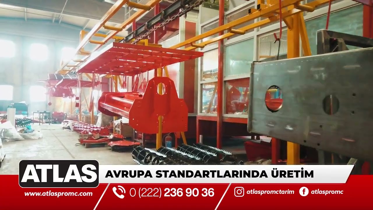 Avrupa Standartlarında Üretim / Atlas Tarım Makineleri