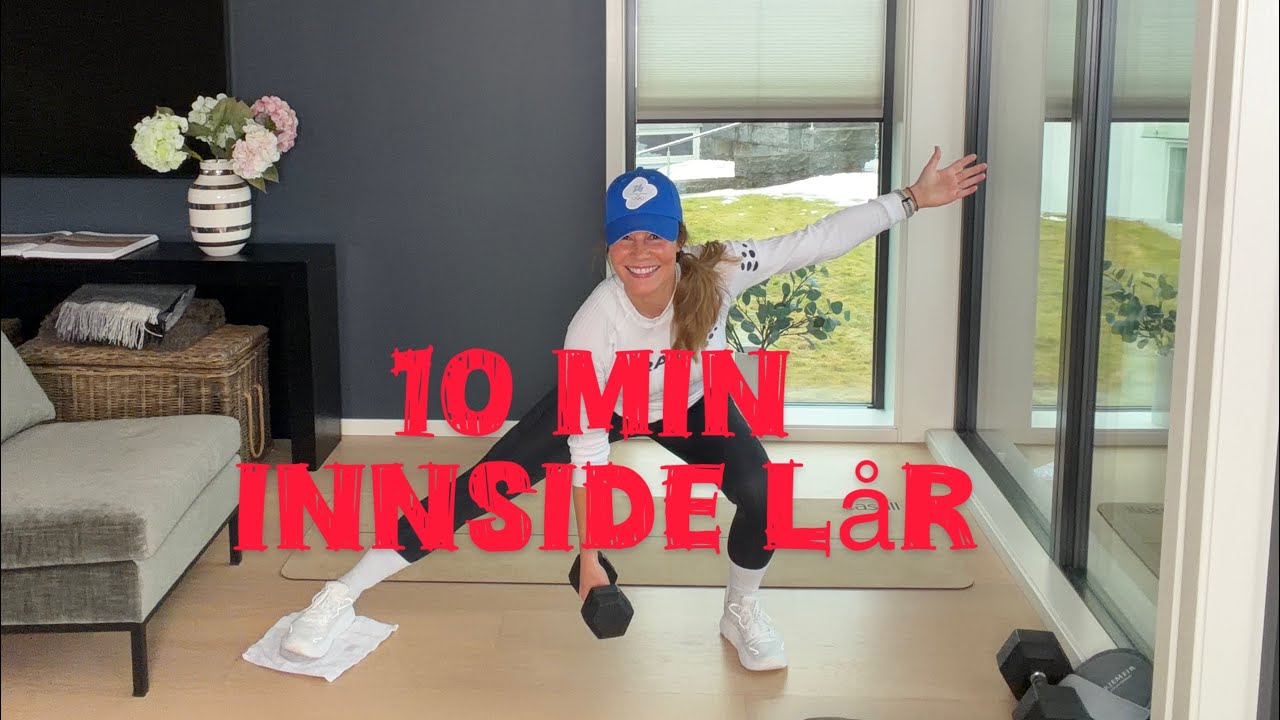 🔥10 min innside lår trening trening | @pt_monica 