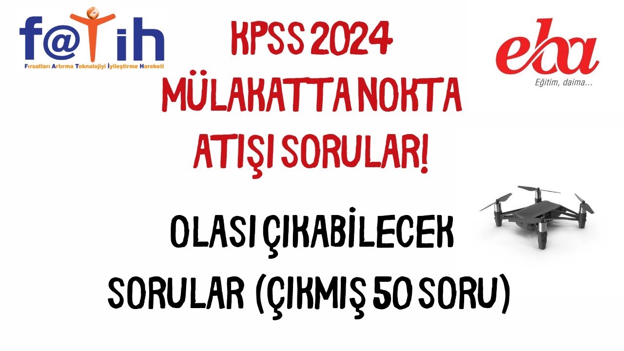 KPSS 2024 MÜLAKATTA NOKTA ATIŞI SORULAR! (Olası Çıkabilecek Sorular)  #kpss2024 #mülakat