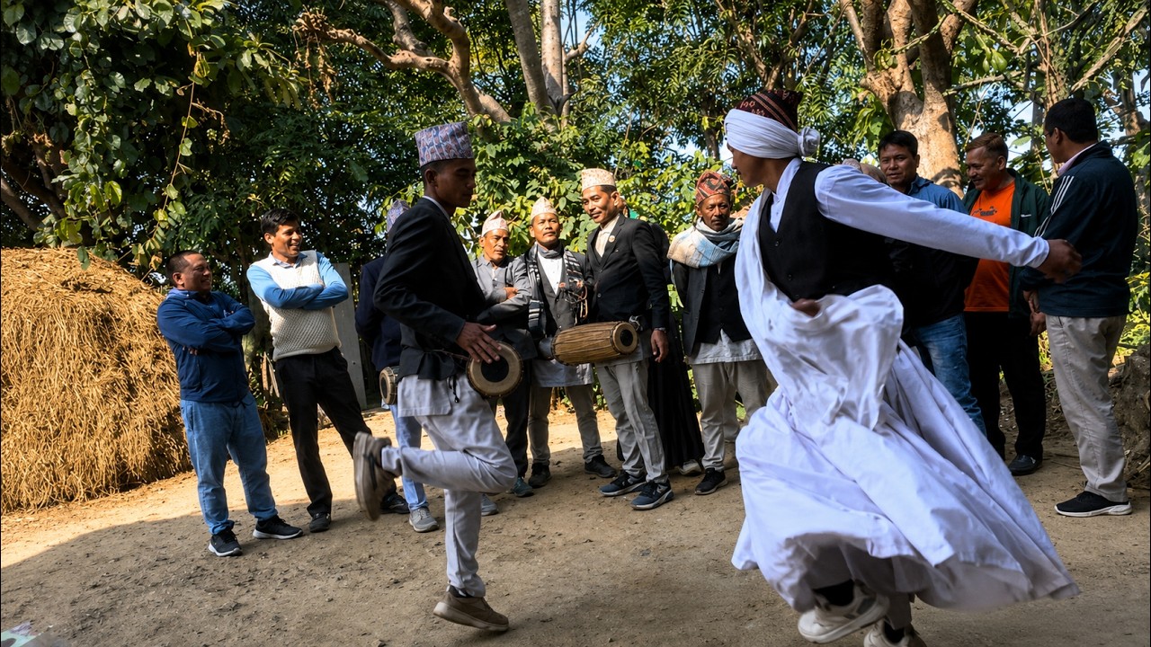 रोल्पाको सिङ्गारु नाच – परम्पराको रङ्ग, संस्कृतिको झल्को 🎶🇳🇵 #NepaliCulture #SingaruNach