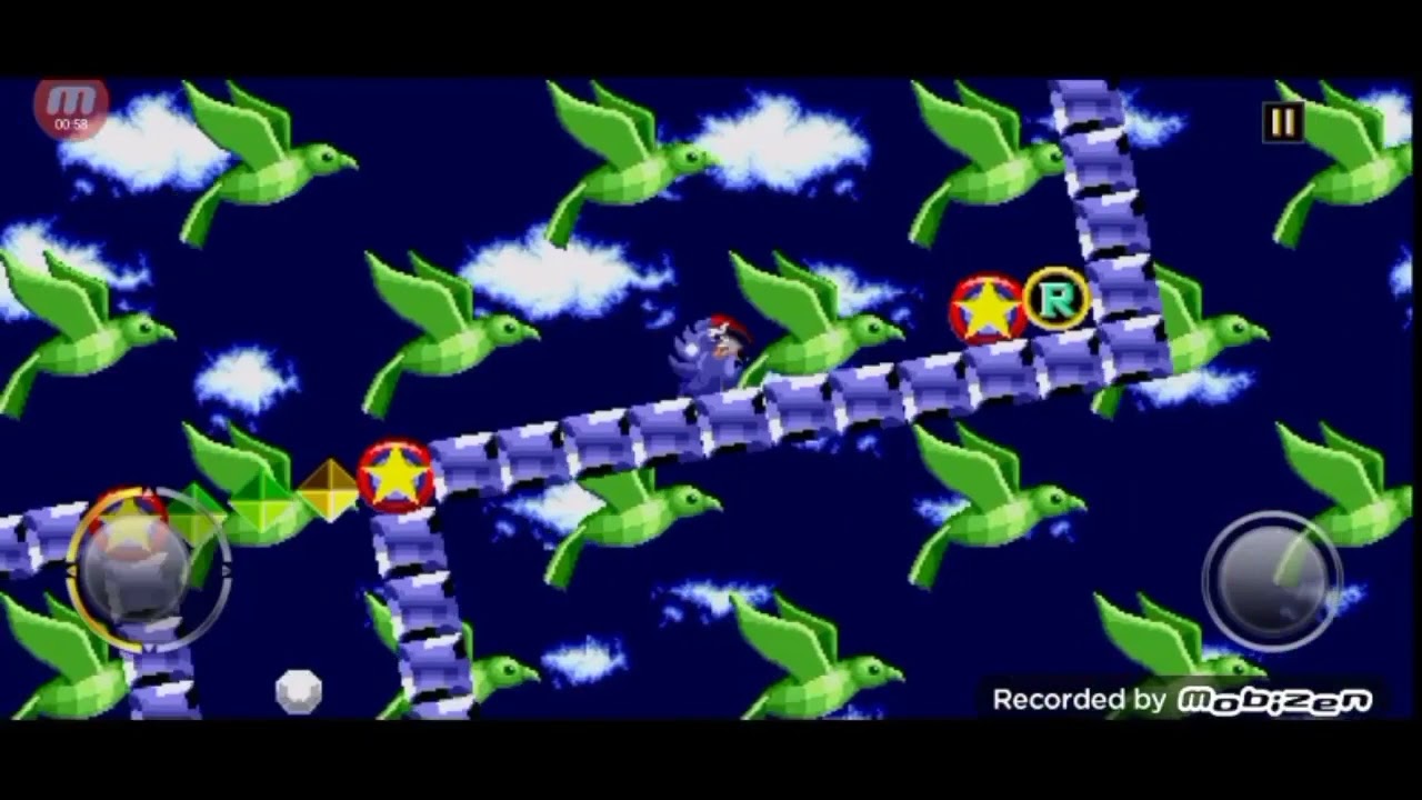 hice mi propia special stage en sonic 1.