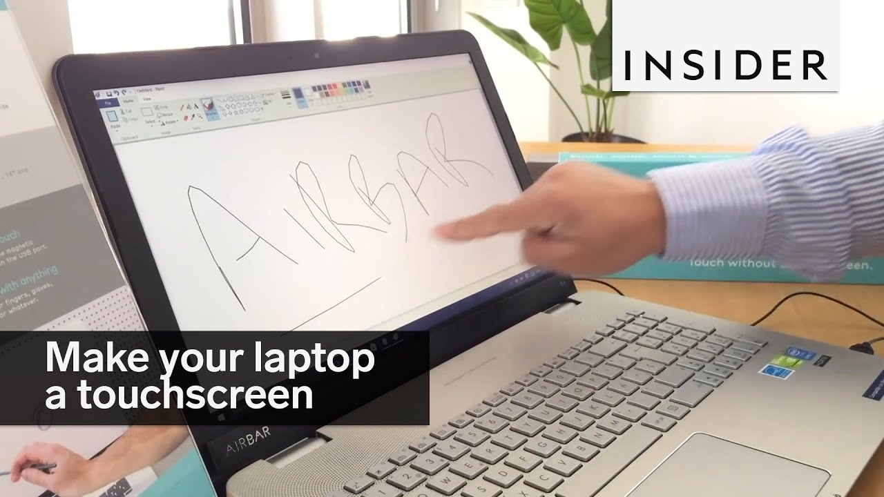 This bar turns your computer into a touchscreen
