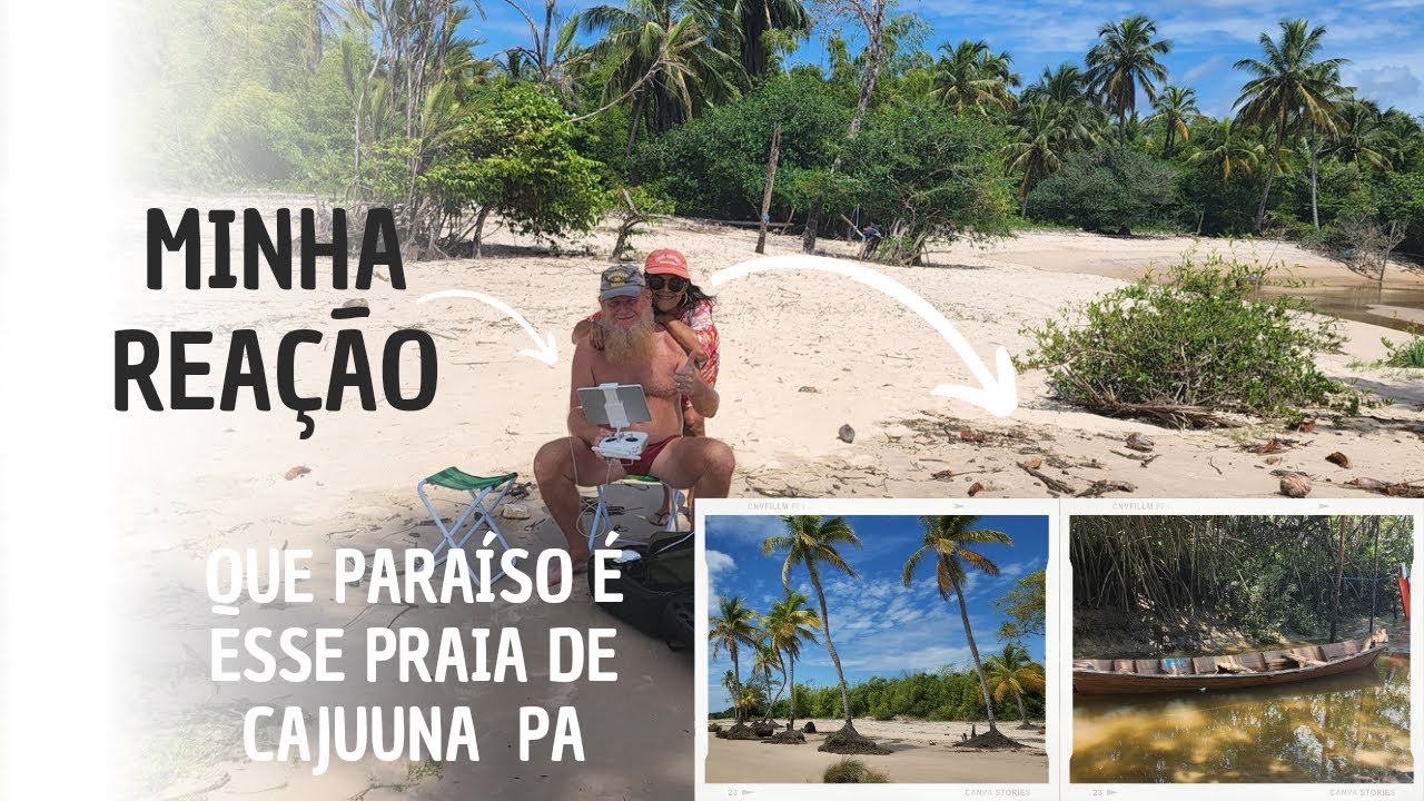 Praia Cajuuna Ilha do Marajó PA