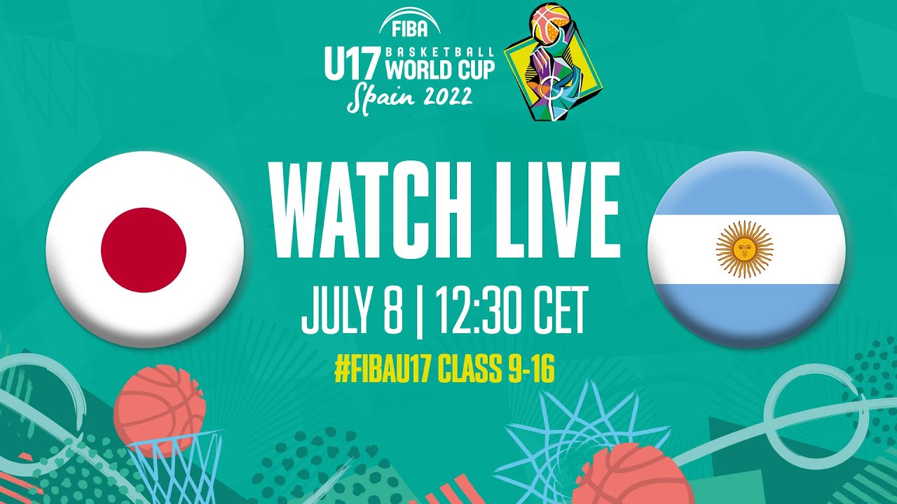 Full Basketball Game | Japan v Argentina | FIBA U17 Basketball World Cup 2022