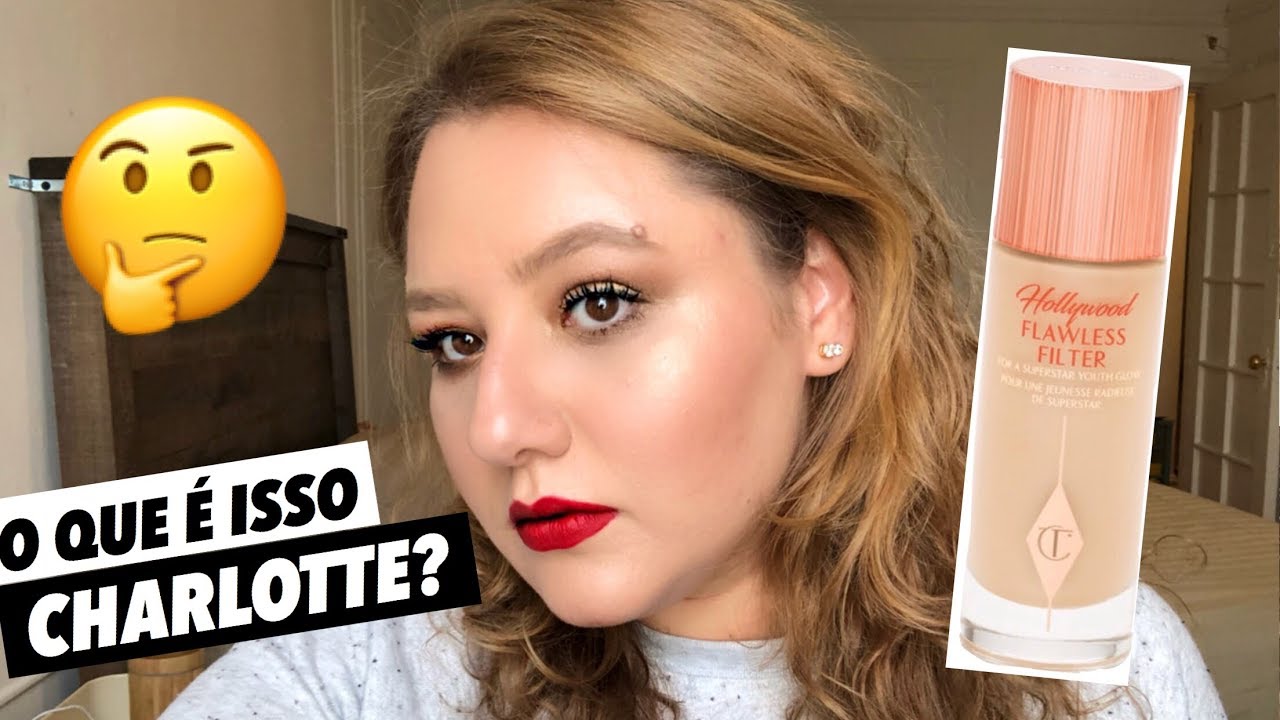 CHARLOTTE TILBURY HOLLYWOOD FLAWLESS FILTER: É BASE, É ILUMINADOR, É PRIMER?? ♡ CANAL MQN ♡