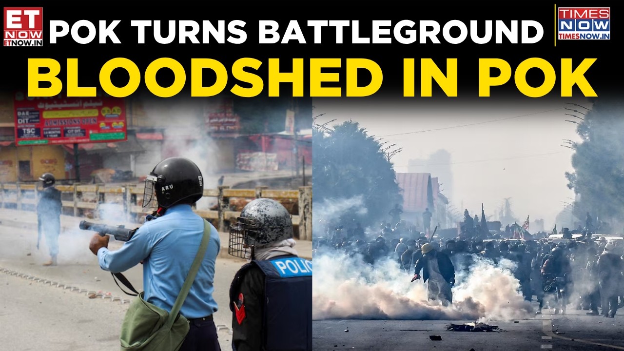 PoK EXPLODES! 30+ Killed As Massive Revolt Sparks Deadly Clashes Across Region | World News