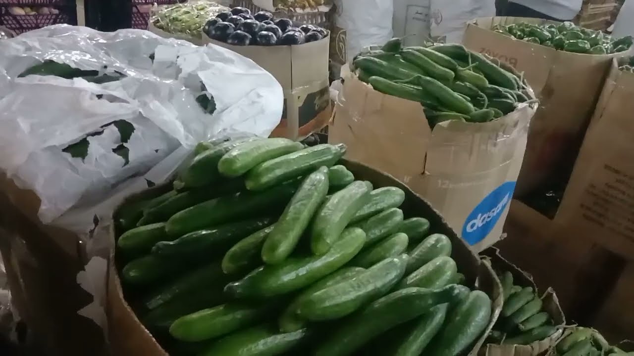 #تغيرات اسعار الخضار في سوق العبور أول أيام رمضان 
