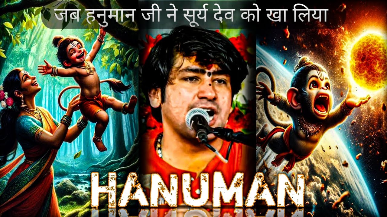 जब हनुमान जी ने सूर्य देव को खा लिया || BAGESHWAR DHAM || #trending #bageshwardhamsarkar