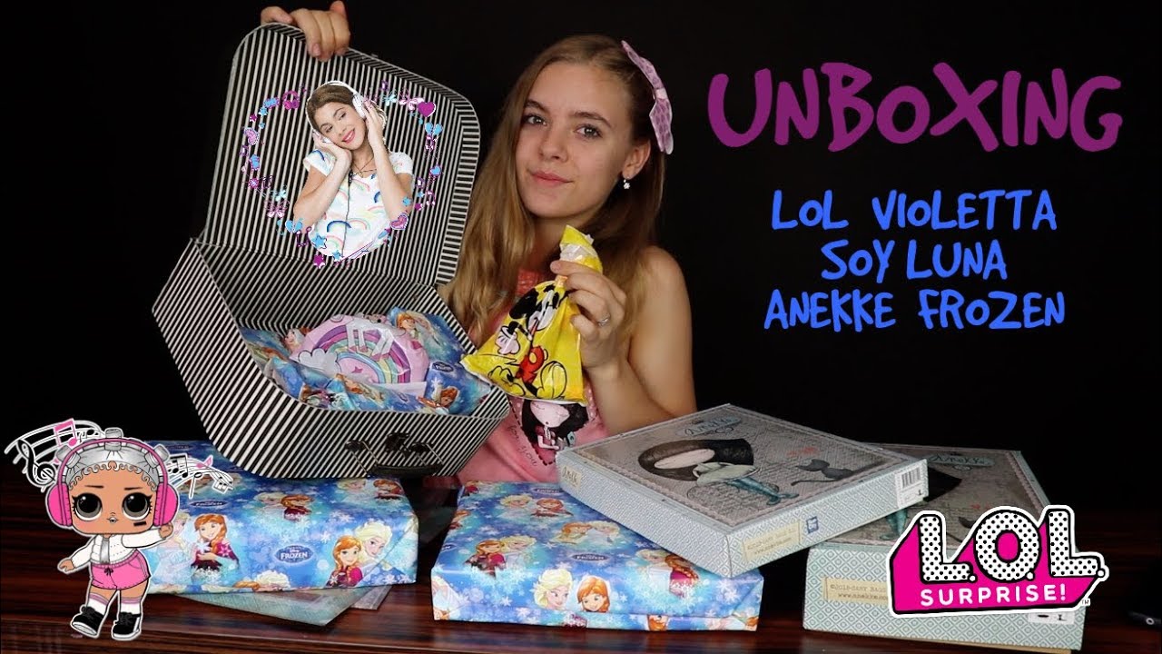 Unboxing Desistyle - LOL,  Violetta, Soy Luna, Anekke, Frozen   /LEA