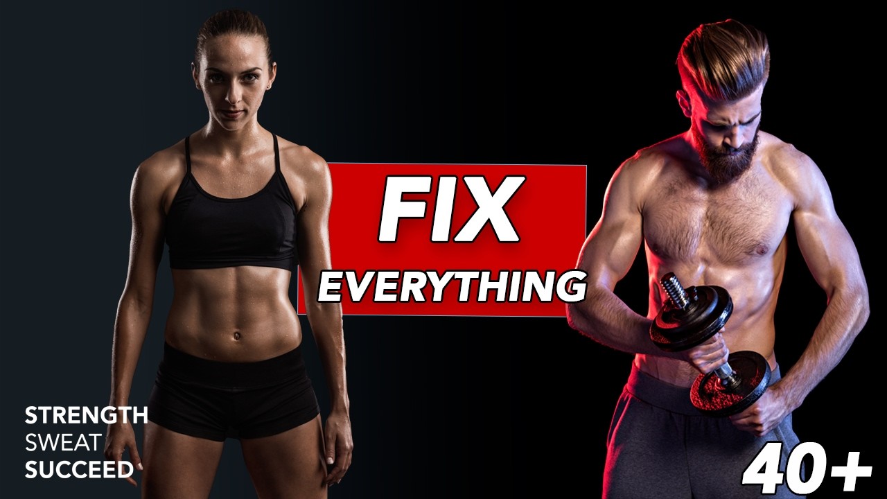 The ONLY 3 Exercises You NEED to Master to Get Strong and Lean After 40