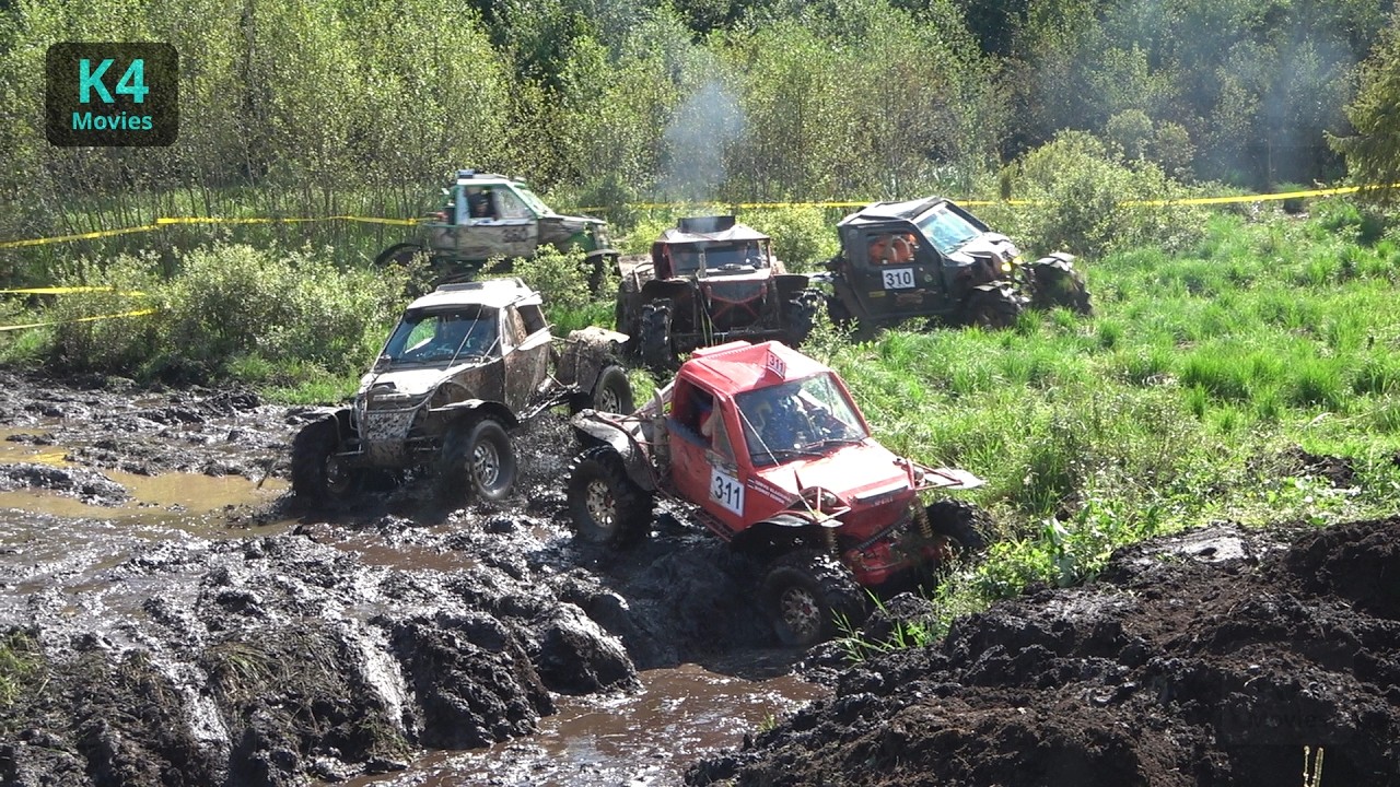 Little Monster OffRoad Machinery Mayhem circle race with Mud/Water obstacles / ET2 / Klaperjaht 2025