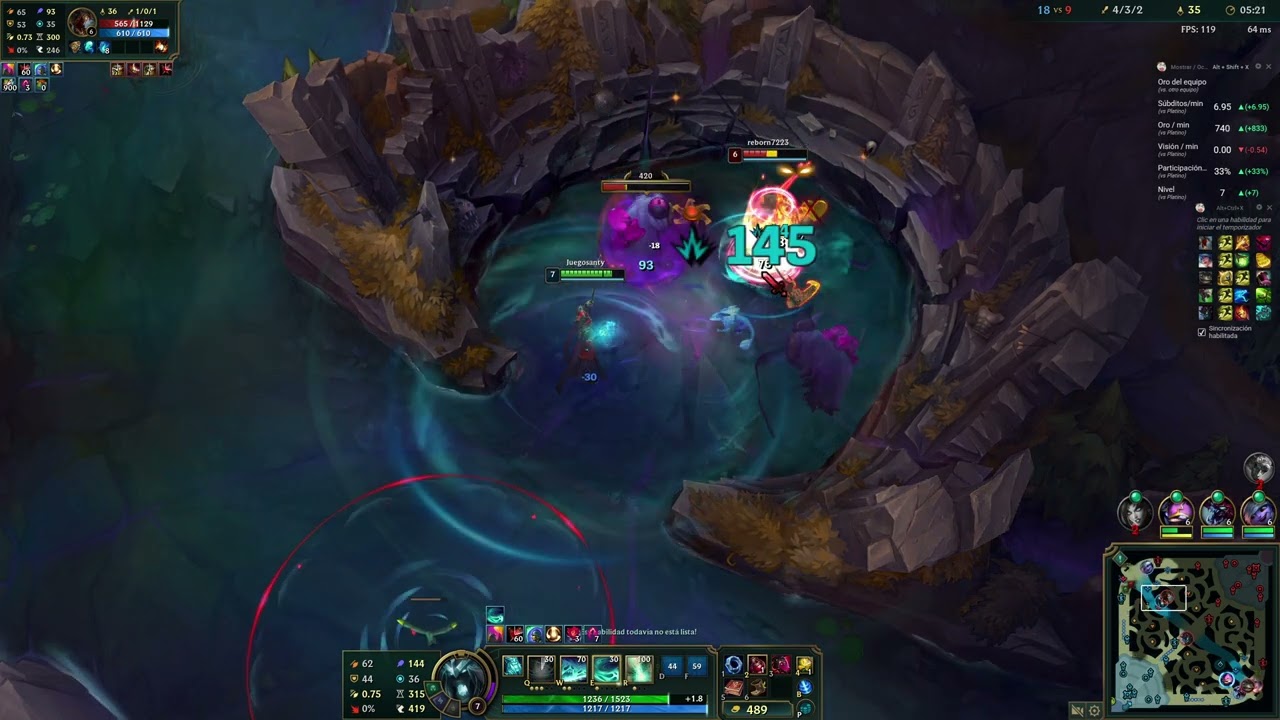 Primera vez en el nuevo URF - re loco el Karthus