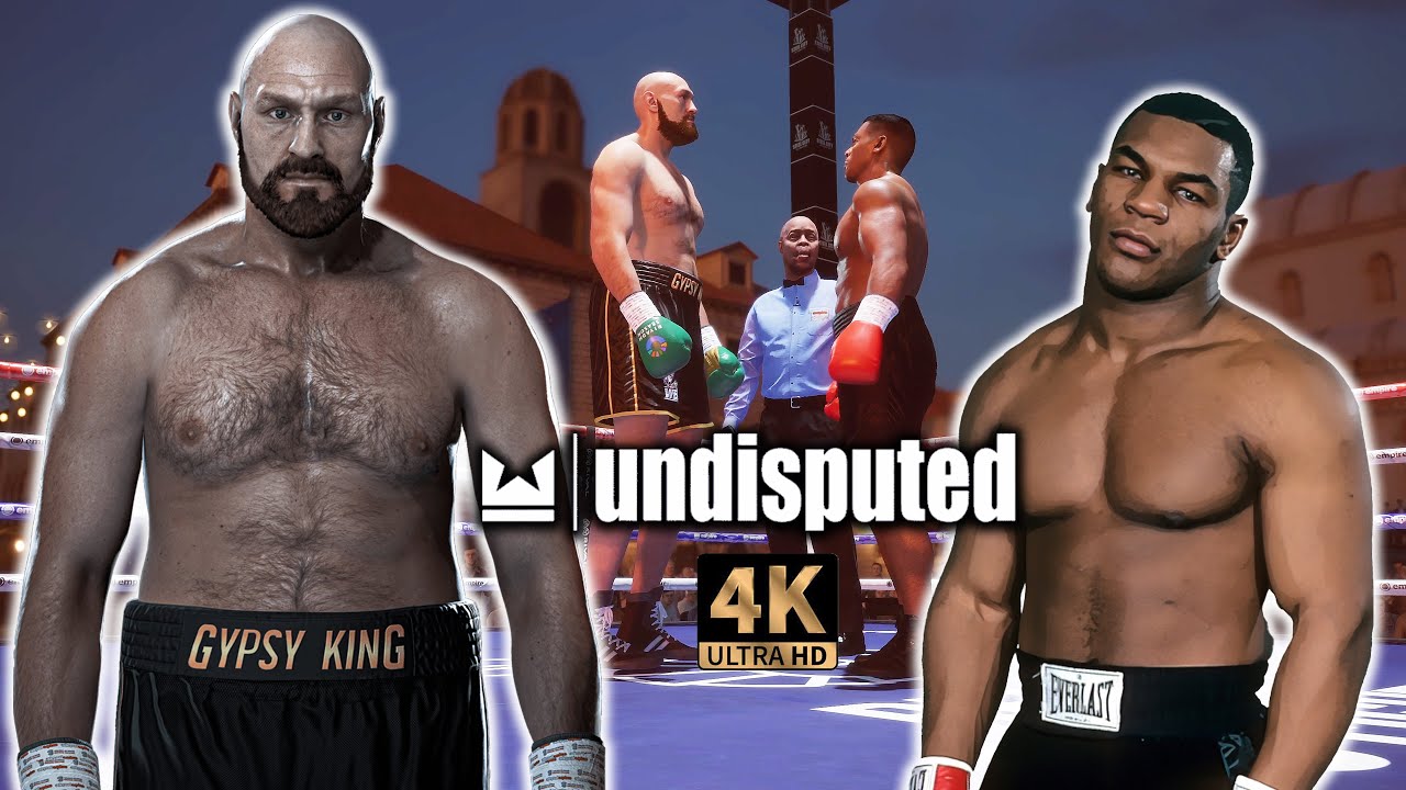 Using Iron Mike Tyson VS The Toughest Version of Tyson Fury!!