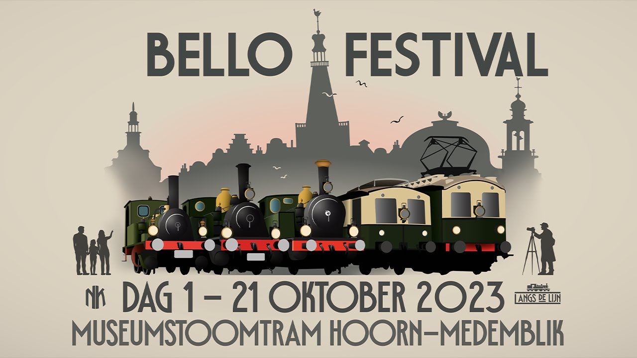 𝐋𝐚𝐧𝐠𝐬 𝐝𝐞 𝐋𝐢𝐣𝐧 | 𝐁𝐄𝐋𝐋𝐎 𝐅𝐄𝐒𝐓𝐈𝐕𝐀𝐋 | Dag 1 | 21 Oktober 2023 | Museumstoomtram Hoorn-Medemblik [HD]