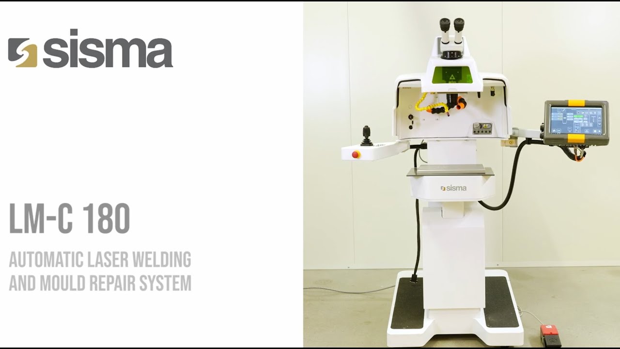 Sisma LM-C 180  -  Automatic laser welding and moulds repair system