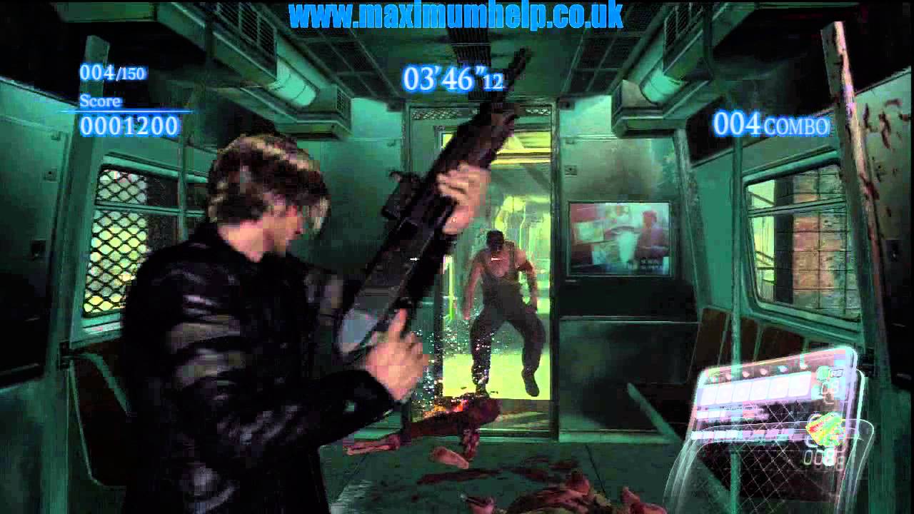 Secret Boss Rail Yard How To Unlock The Mercenaries Resident Evil 6 RE6 Tips strategy PS3 HD