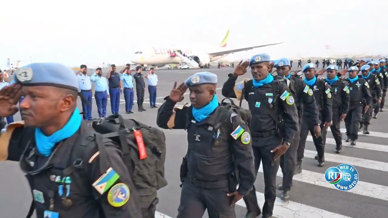 Retour de la Deuxième Rotation de l’Unité de Police Constituée de la Gendarmerie Nationale
