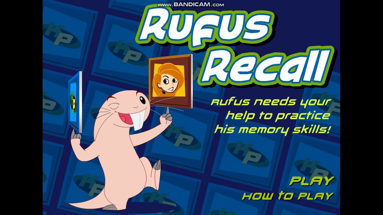 Kim Possible Rufus Recall