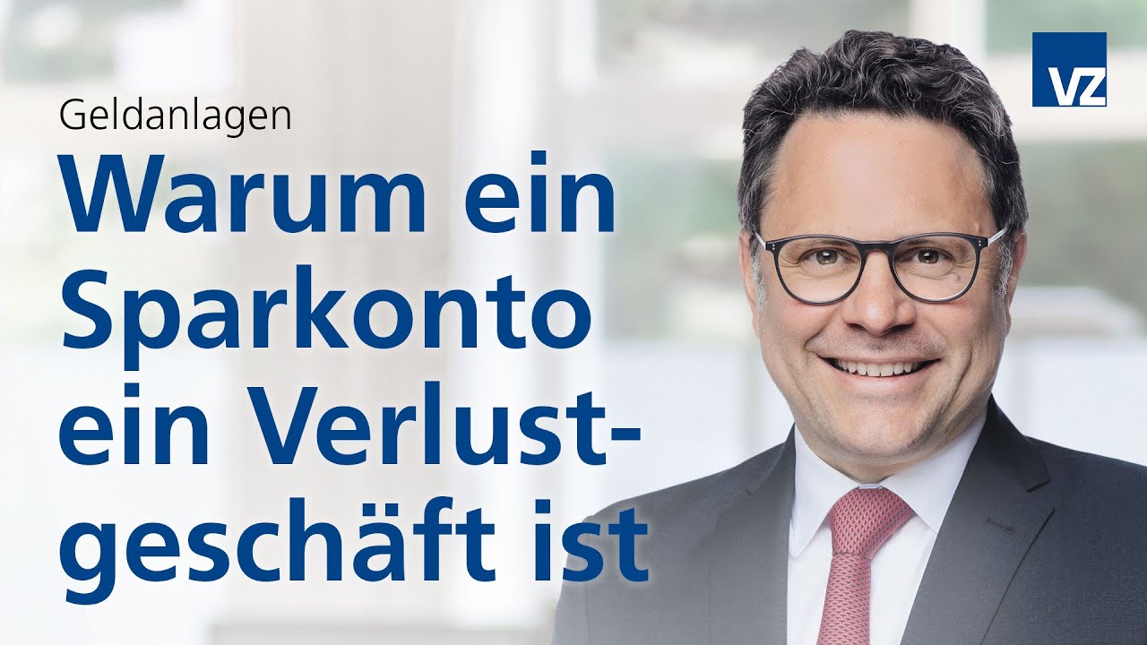 Warum ein Sparkonto ein Verlustgesch&auml;ft ist