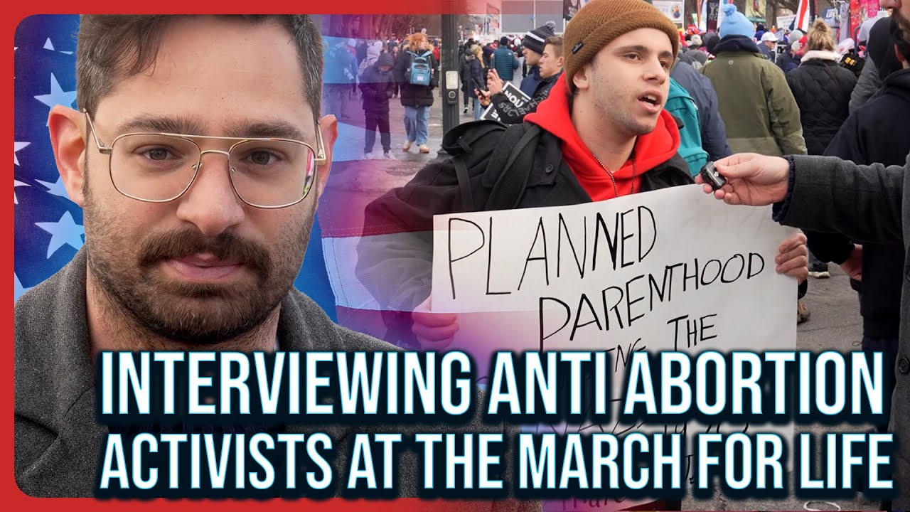Interviewing Anti Abortion Activists at the March for Life