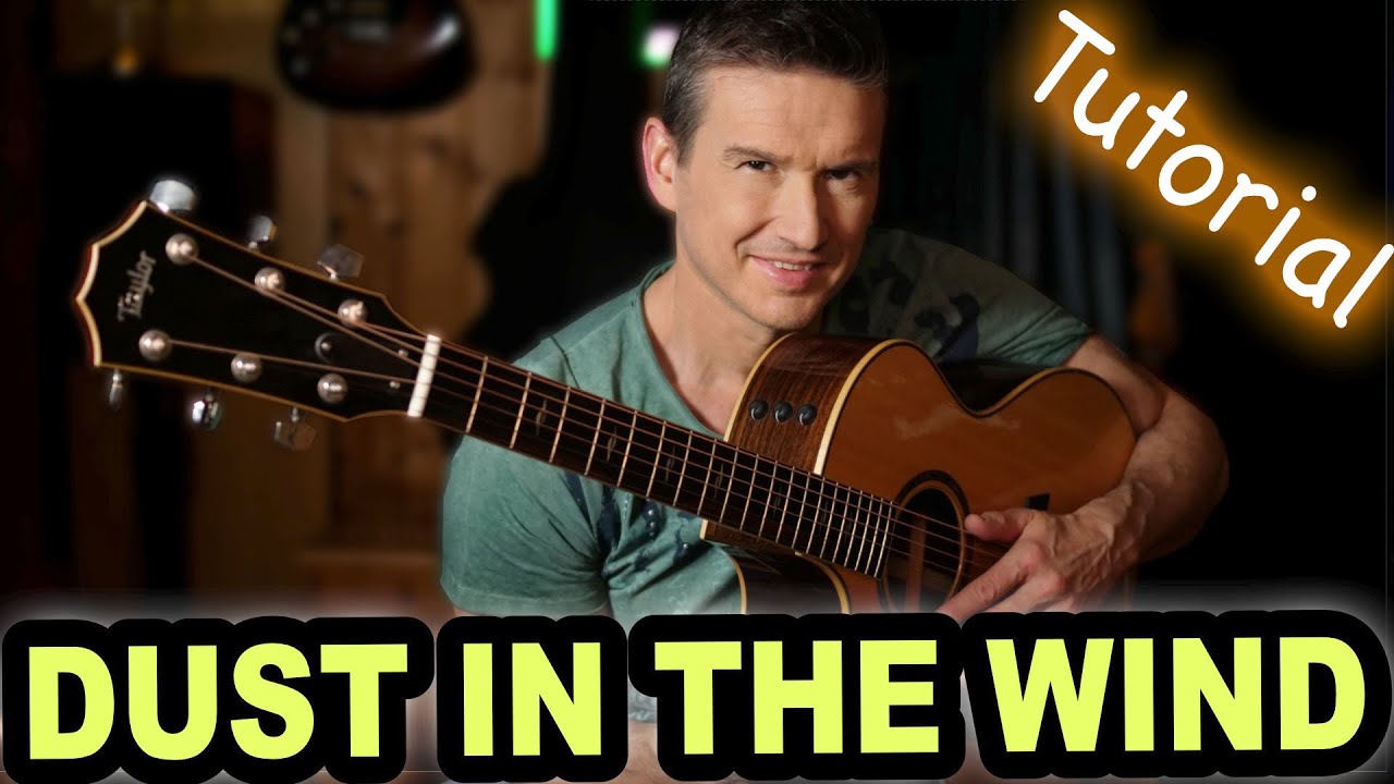 DUST IN THE WIND (Kansas) | Gitarren Tutorial | FINGERSTYLE