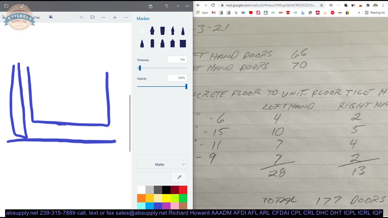 A Conversation on How to Determine Door Undercut