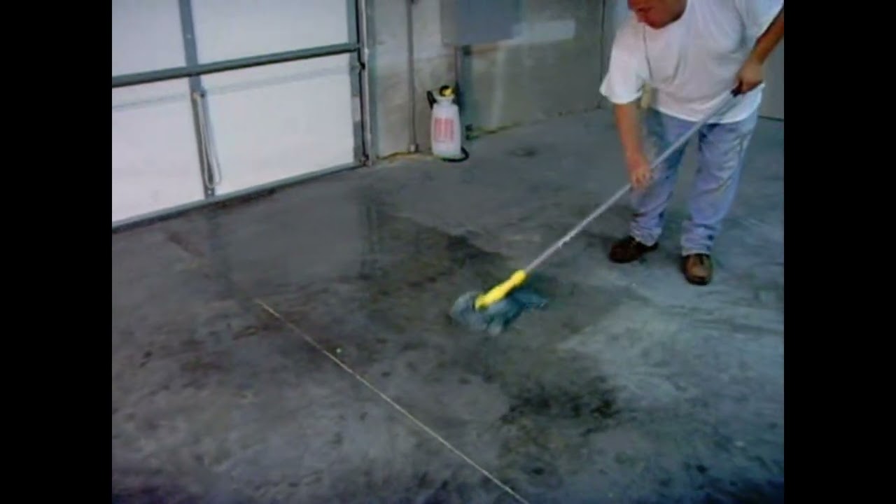 Como sellar el piso de concreto de un garaje