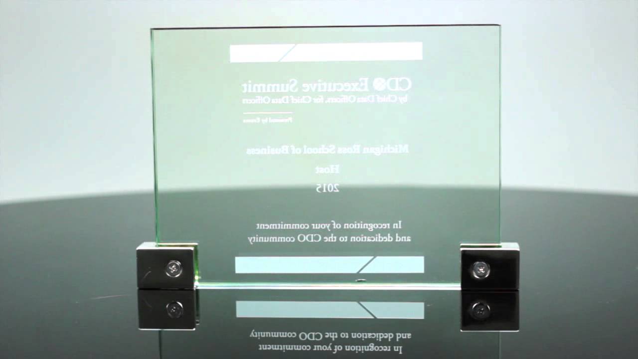 Chroma Glass Plaque | Glass Awards | Trophies