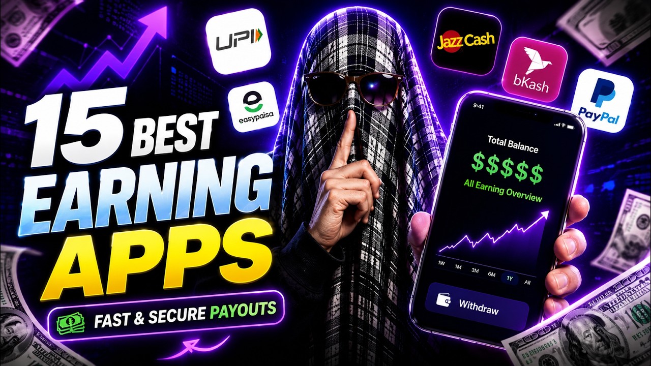 15 Best Online Earning Apps That Actually Work (2026)🔥