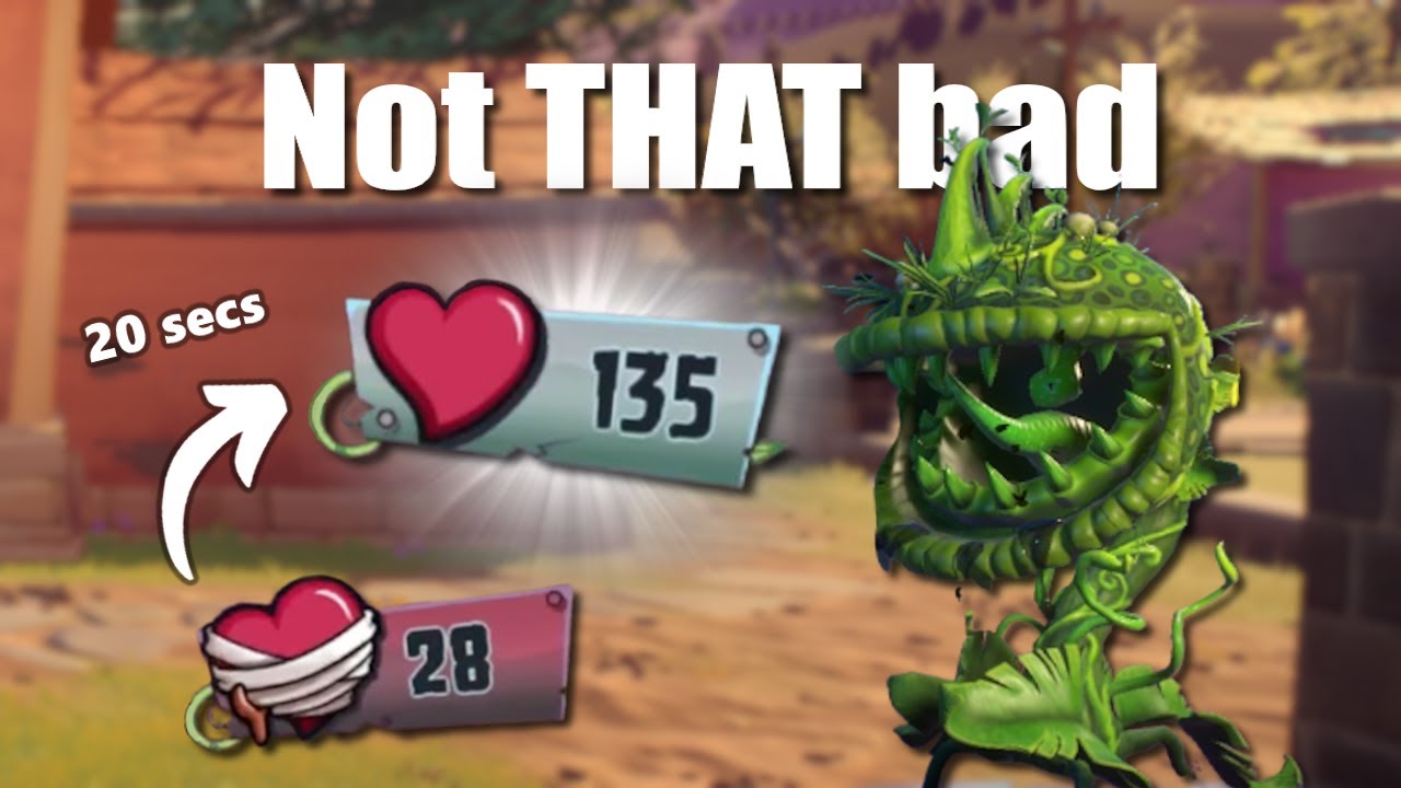 Is he REALLY that bad? | Chomp Thing (PVZGW2)