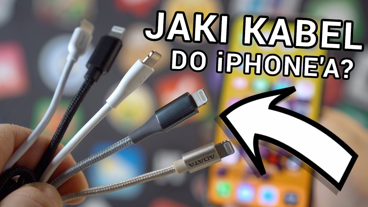 NAJLEPSZE KABLE Lightning do iPhone'a❗️| Który wybrać?