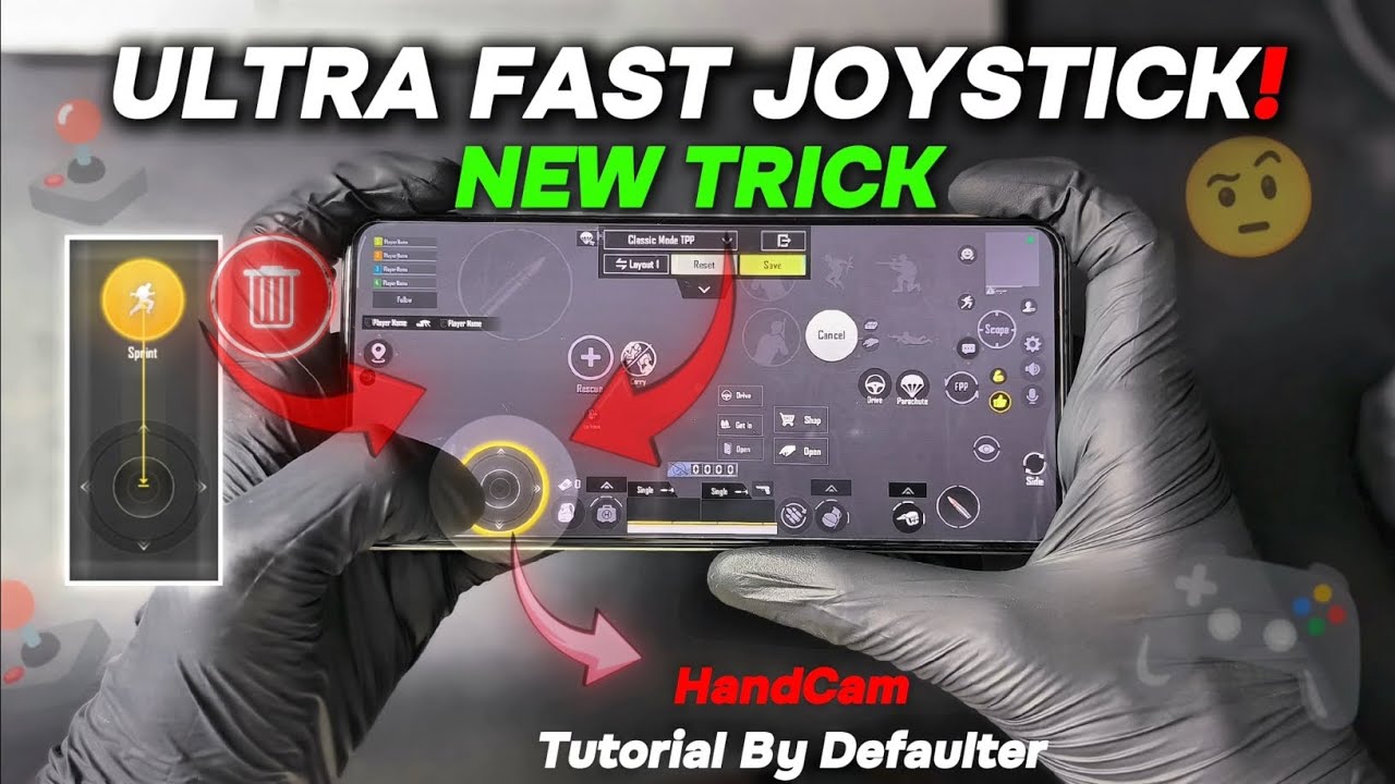Быстрое движение джойстика в PUBG Mobile • Исправлены все проблемы с джойстиком в 2025 году🔥 • Об...