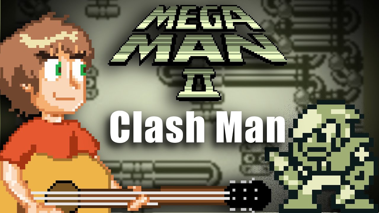 Mega Man II (GB): Clash Man Band cover by Steven Morris