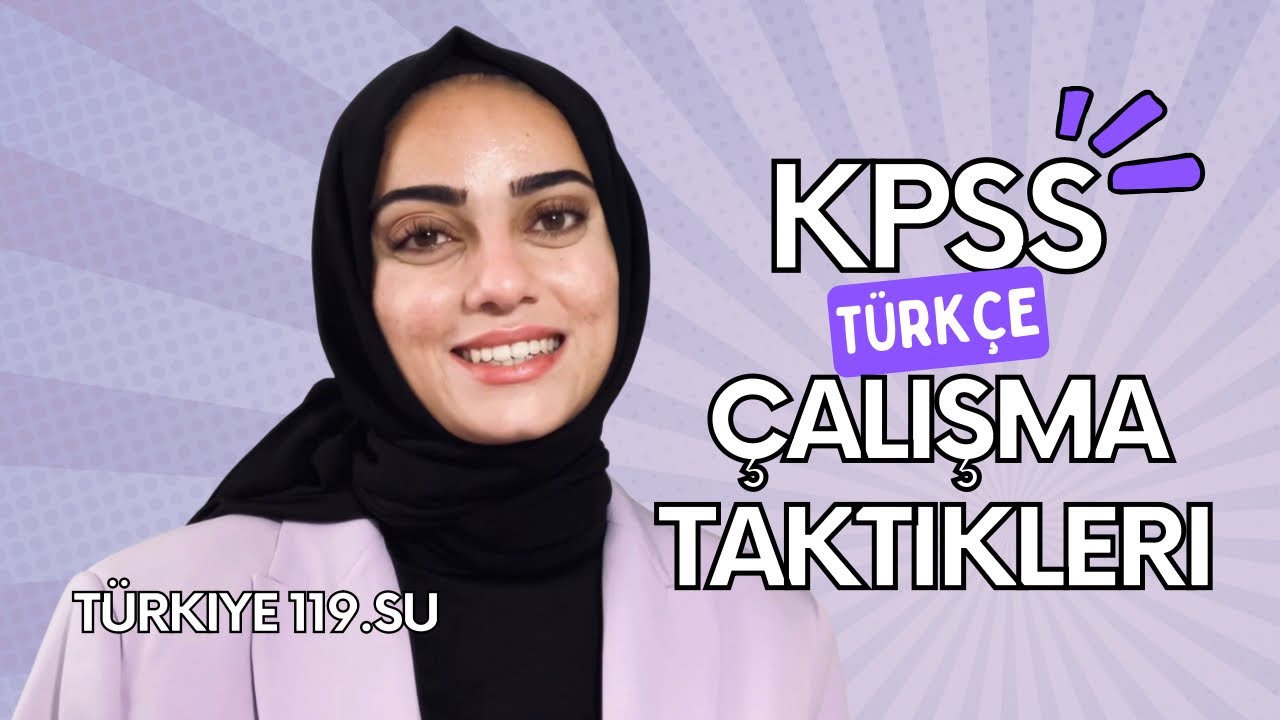 KPSS Türkçe Çalışma Taktikleri/Kaynak Önerileri/Tavsiyeler